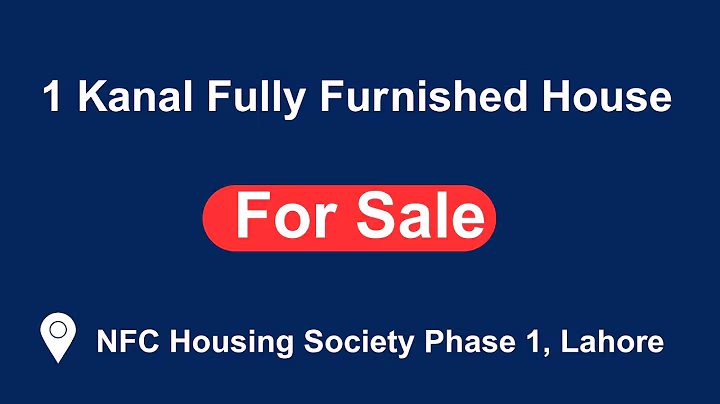 *1 Kanal Fully Furnished House for Sale* in NFC Housing Society Phase 1, Lahore