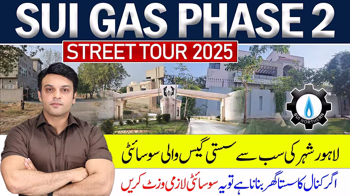 Sui Gas Phase 2 Lahore | Full Street Tour 2025 | Best Society for 1 Kanal House Buyers | June 2025