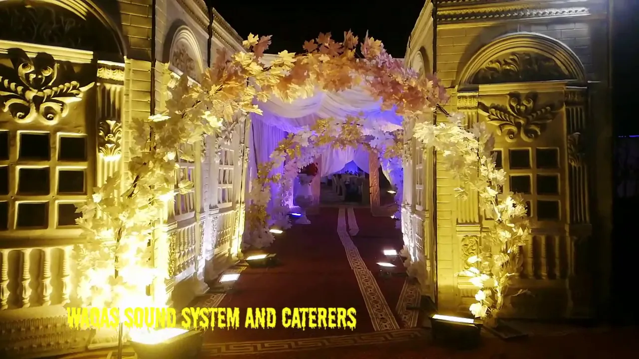 Walima at poonch house colony Multan road Lahore by waqas sound System and caterers 03244275146