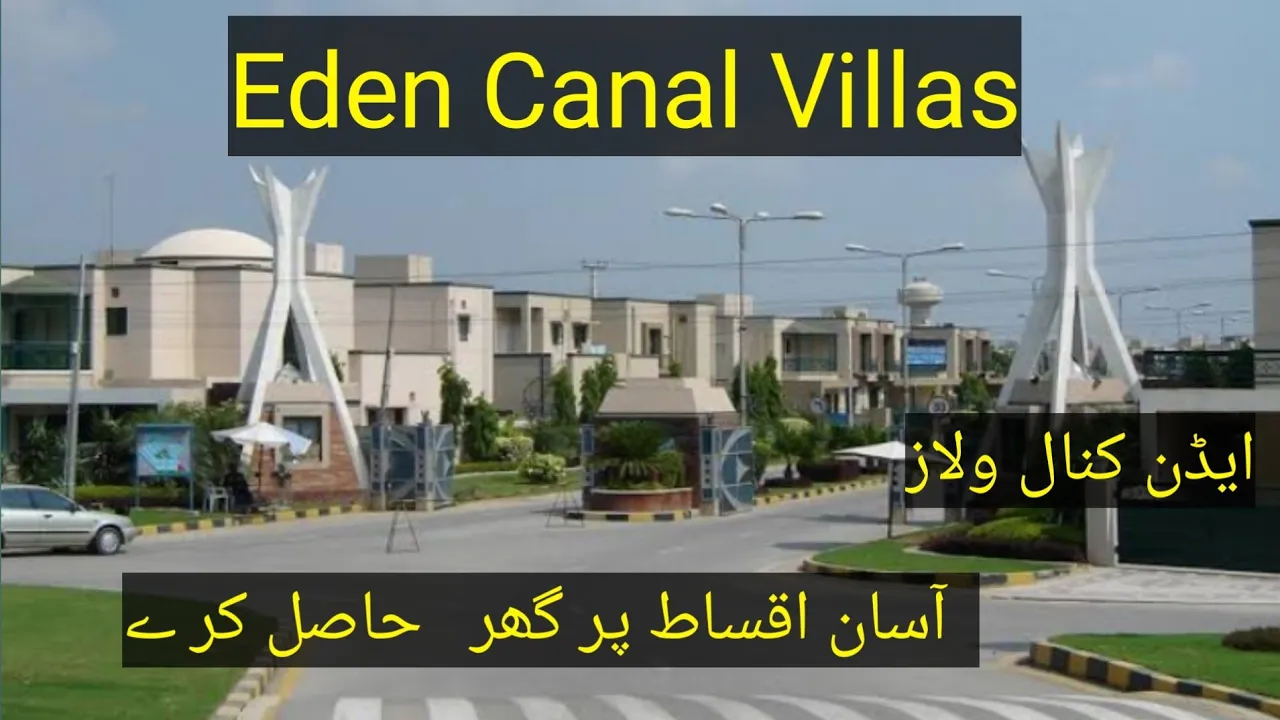Eden Canal Villas | Thokar Niaz Baig Lahore | Sobia Asim