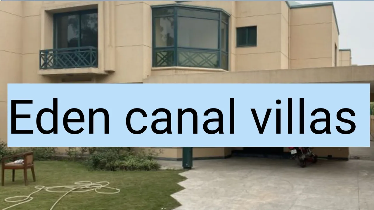 Eden Canal Villas | Canal Villas | Sobia Asim