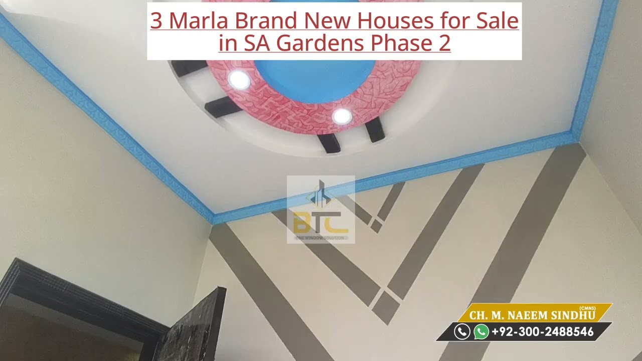 3 Marla House for Sale in #SAGardensPhase2 Shoaib Block