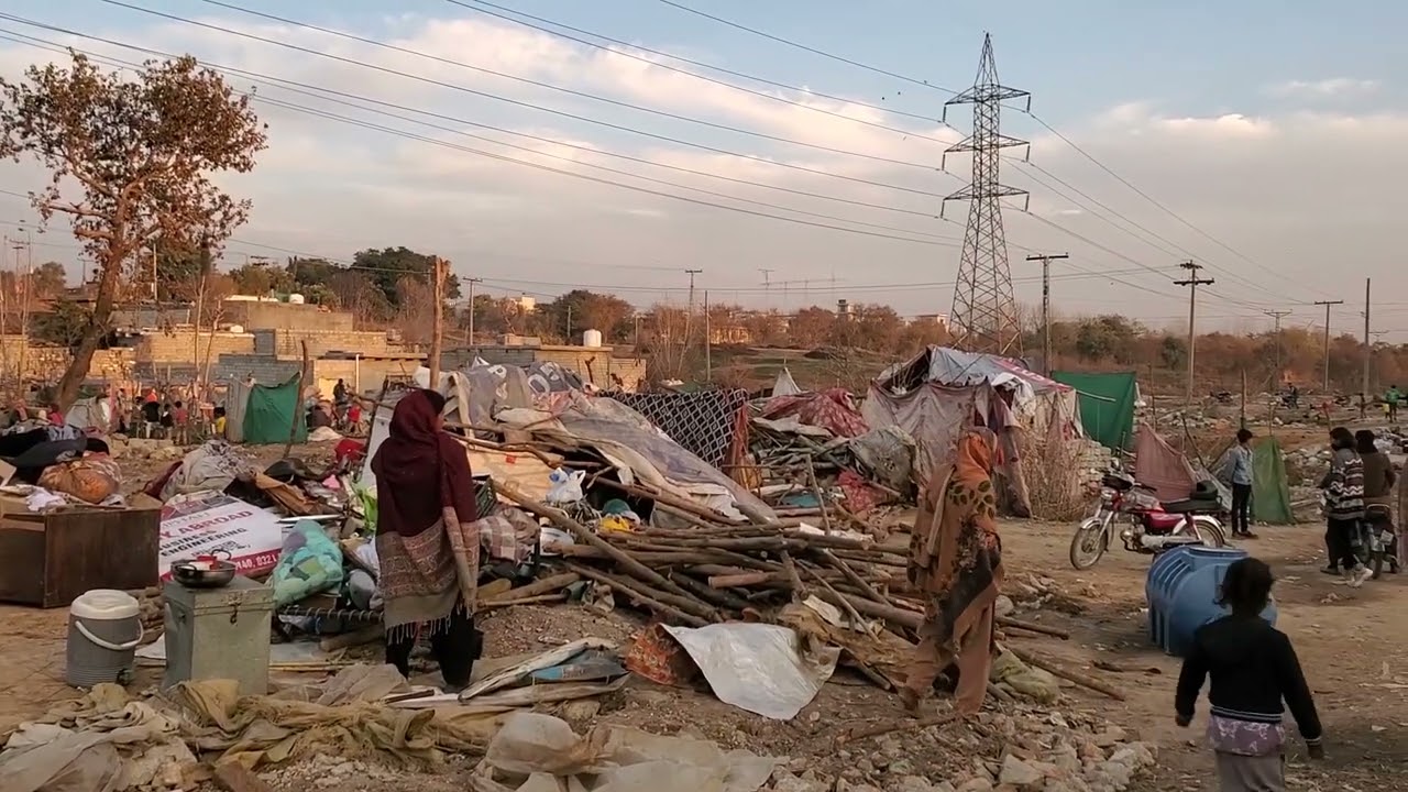 Protest against CDA violation of Human Rights, Nawaz Sharif Colony, H-9/Islamabad