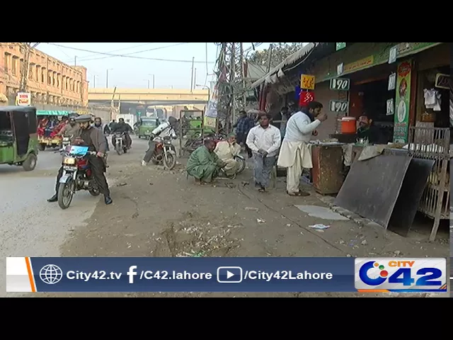 Bad Condition of Sanda Road