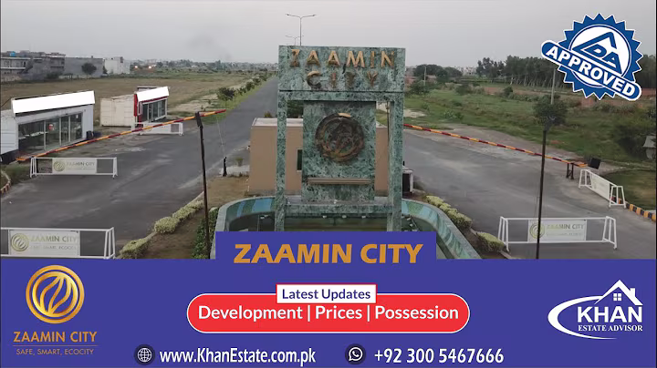 Zaamin City Lahore | Latest Update | Development | Prices | Khan Estate
