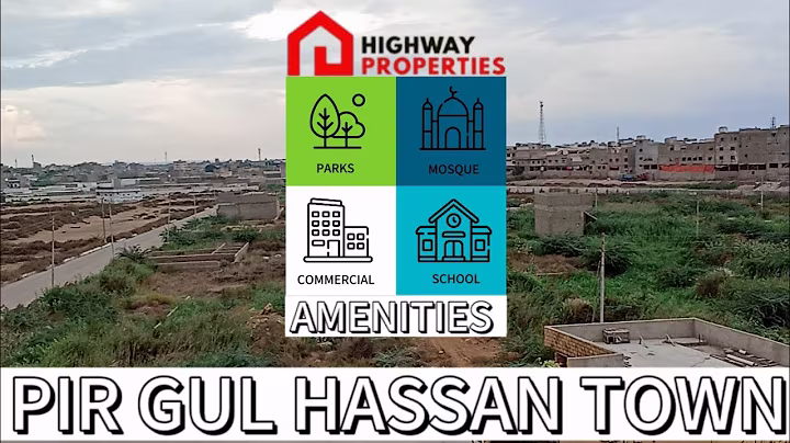 Amenities in Pir Gul Hassan Town Phase 2 Block B , Survey 103 & 104 in Scheme 33 karachi