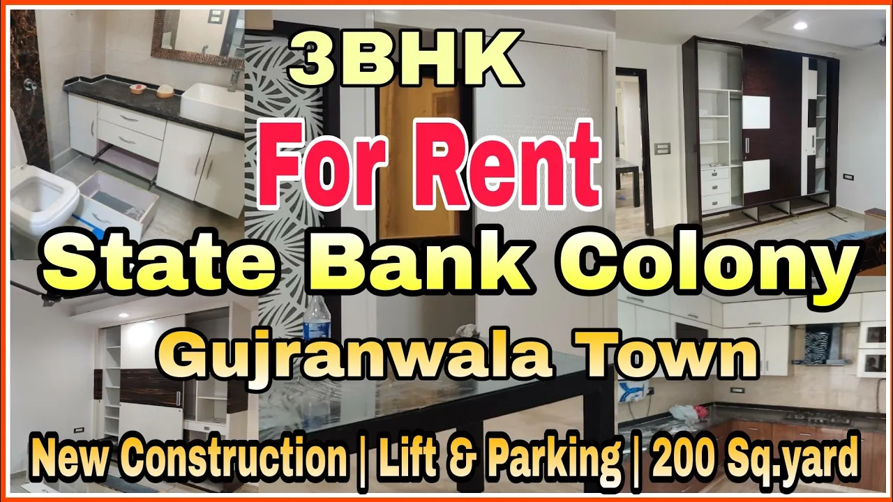 3BHK Floor on Rent in State Bank Colony | #GujranwalaTown | Delhi North | #Rent |#propertyclinic