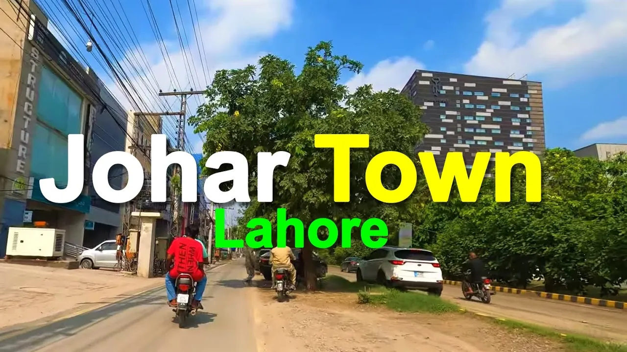 Johar Town Lahore 4k in 2025 | Lahore City | Pakistan