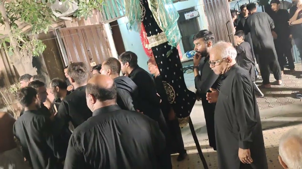 17 Safar pursa Sangat peyam e Mehdi as sadaat colony Lahore