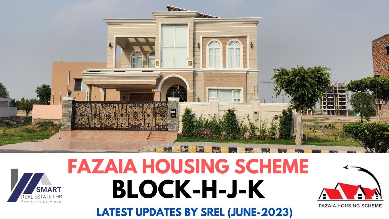 FAZAIA HOUSING SCHEME | PHASE-1 | BLOCK-H-J-K | VISIT BY SREL | JUNE 2023