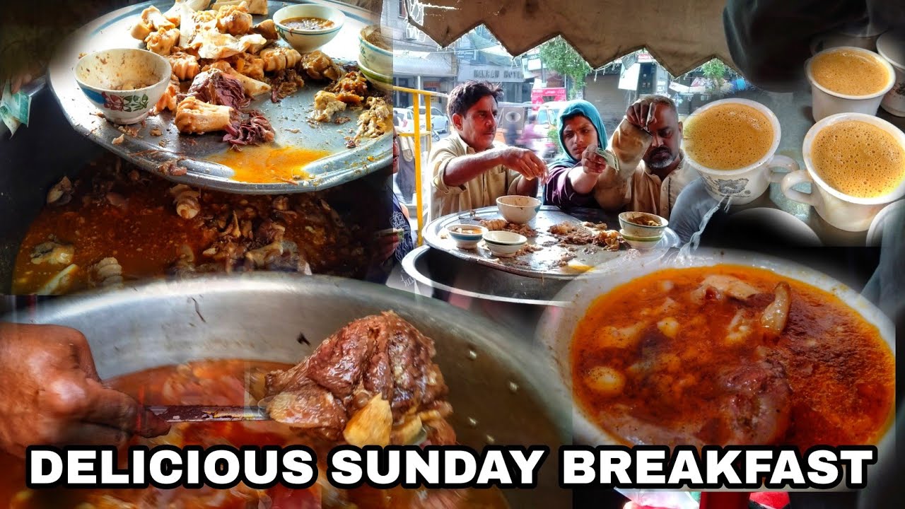 Shakeel Bong Paiy || Most Delicious Bong || Taste of Lahore || Pathan Tea Stall || LAHORI BREAKFAST