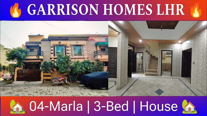 4 Marla 3 Bed House For Sale | On investor Rate | Reasonable Price | Garrison Homes Lahore |