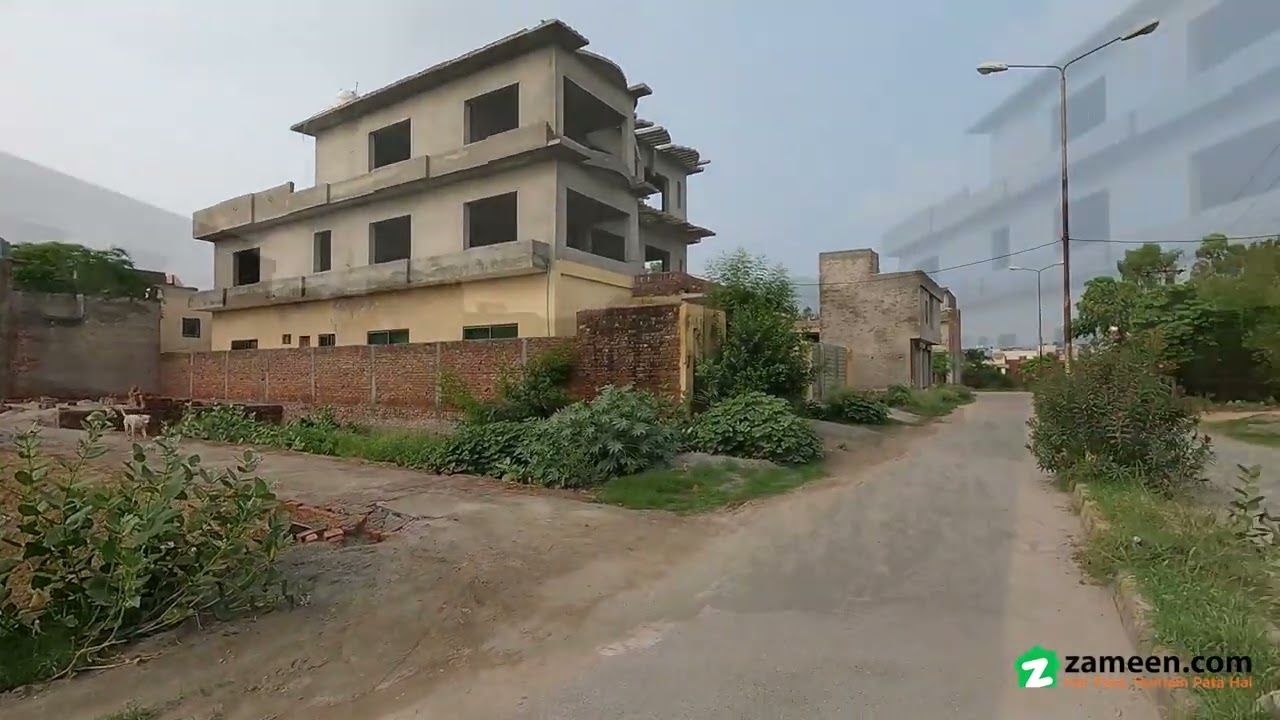 5 MARLA COMMERCIAL PLOT FOR SALE IN BLOCK B ELITE TOWN LAHORE