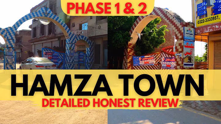 HAMZA TOWN PHASE 1 & 2 COMPLETE REVIEW | By Visit Everything
