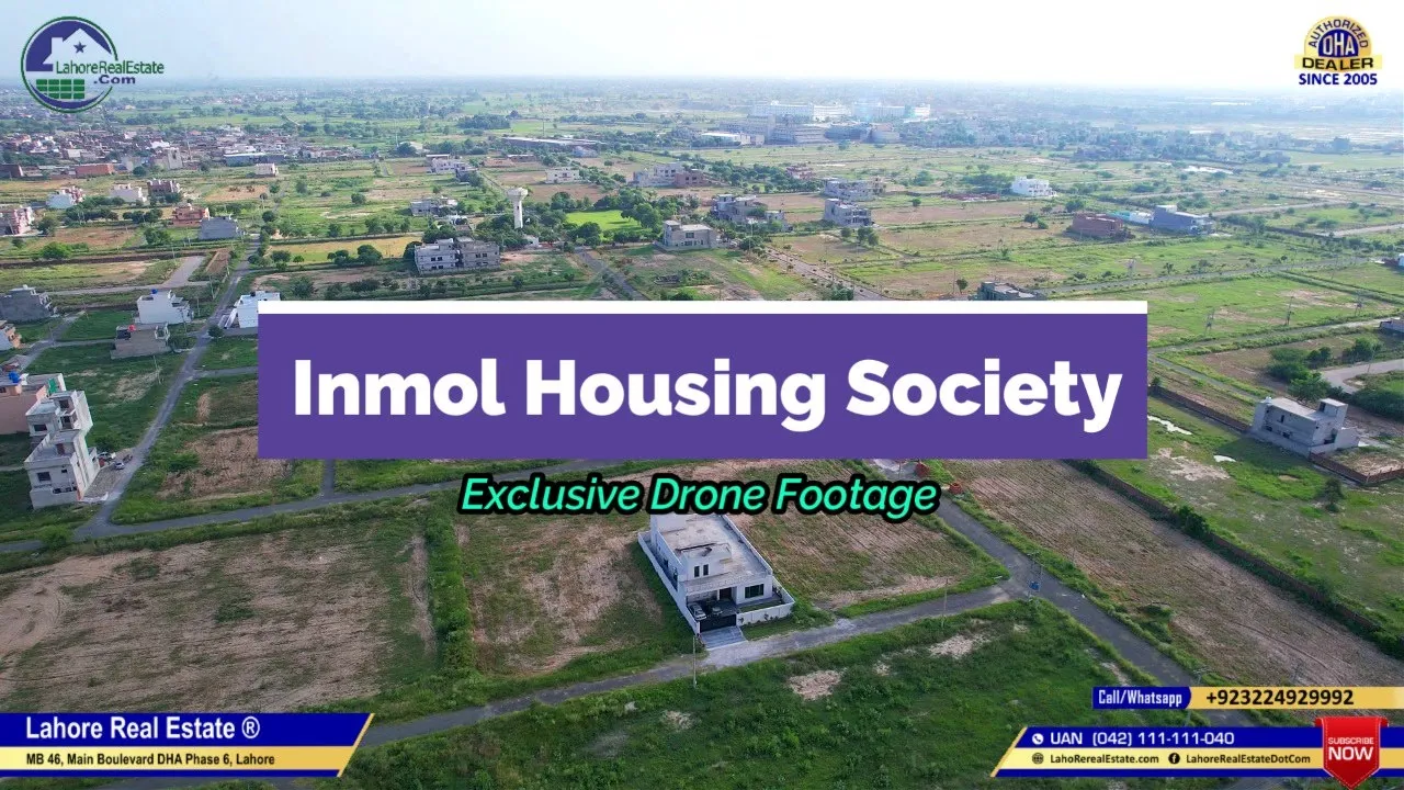 Drone Tour Series: Inmol Employees Cooperative Housing Society | Lahore Real Estate