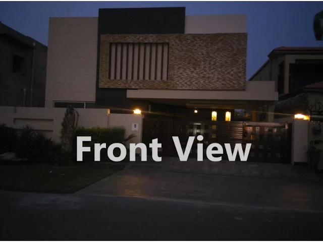 Modern Style House in Phase-V, DHA Lahore Zaheer Chaudhry 03224591920