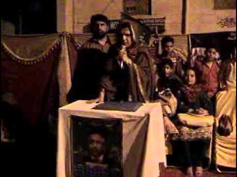 APML  corner meeting in Fazlia Colony Icchra Lahore represented by John Kennedy Patras