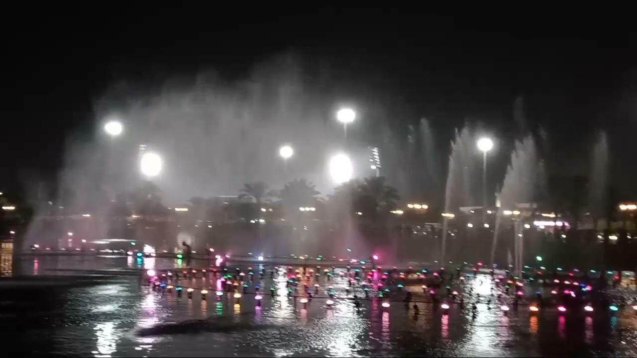 king Abdullah park.very nice fountain