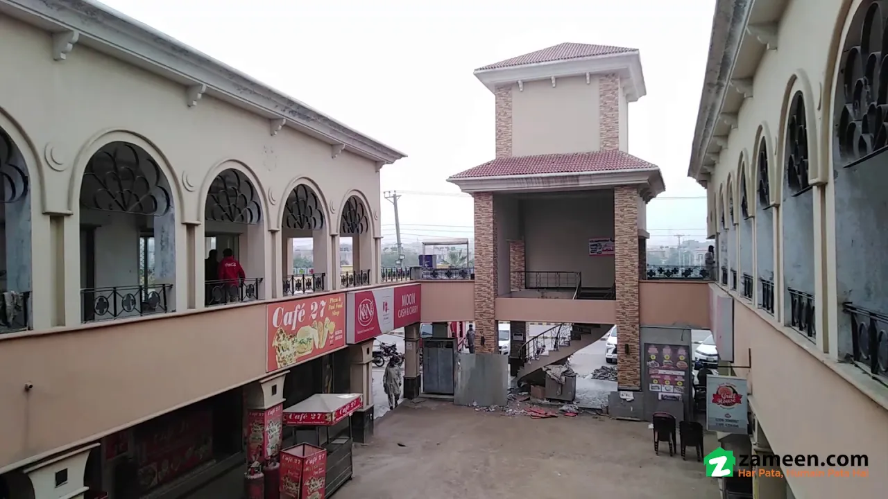 3.7 MARLA SHOP FOR SALE IN EDEN VALUE HOMES EDEN LAHORE