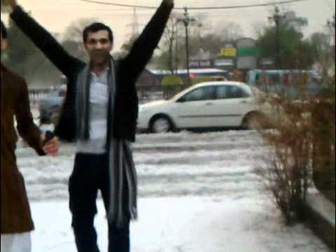 26 February Snow Fall Lahore By Sheeraz