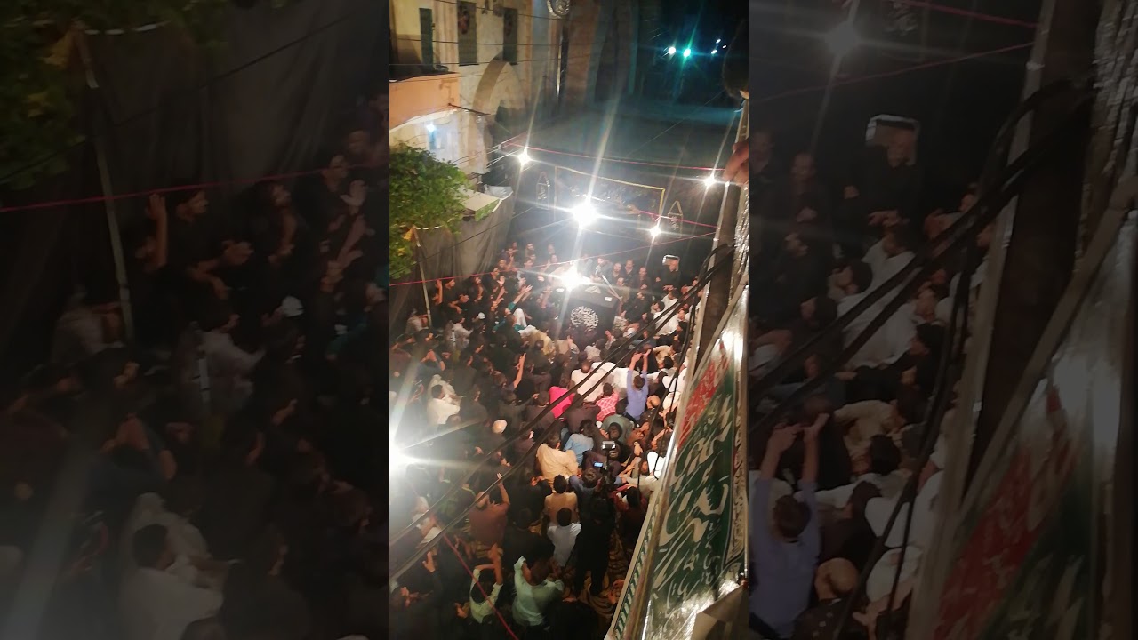 Allama Jaffar Jatoi at Green town Lahore