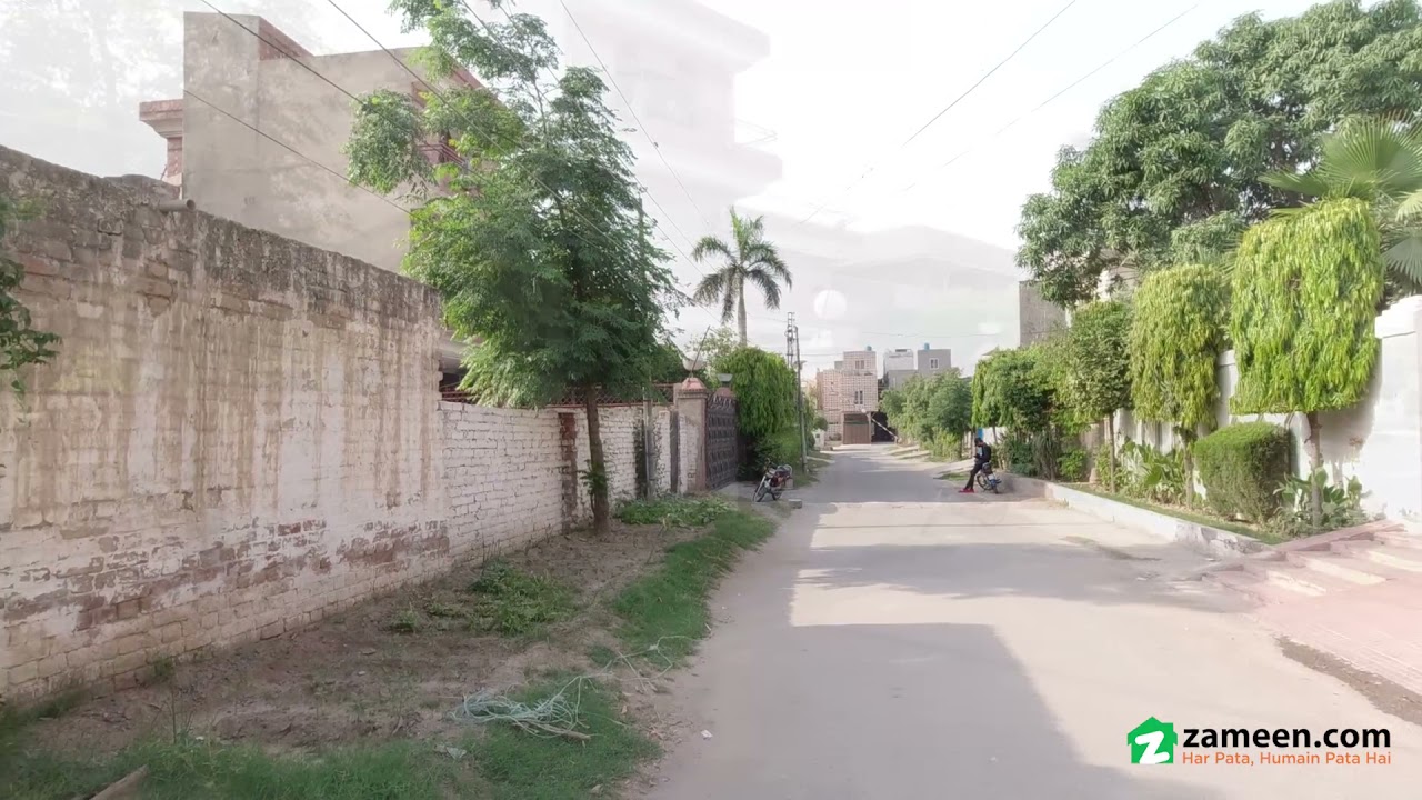 10 MARLA RESIDENTIAL PLOT FOR SALE IN HASEEB BLOCK AZAM GARDEN LAHORE