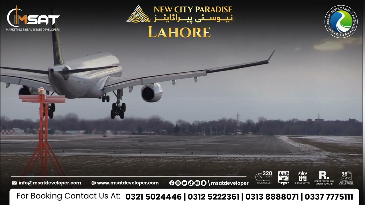 New City Paradise Lahore – 05 Marla Plots | Prime Location | MSAT Developers