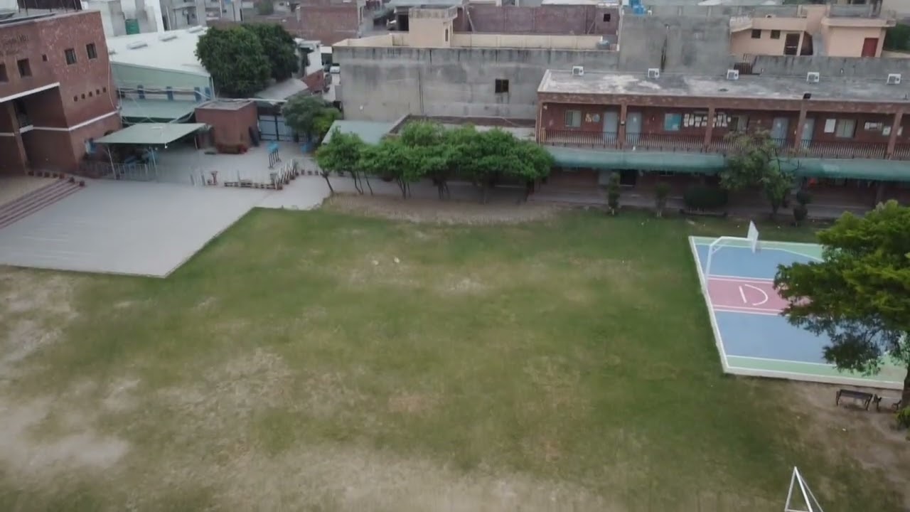 Arial View of Nawab Town Block A Lahore