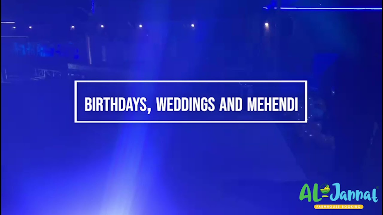 AL-JANNAT FarmHouses AL-JANNAT EVENTS MANAGEMENT
