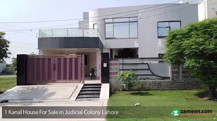 1 KANAL BRAND NEW HOUSE FOR SALE IN JUDICIAL COLONY LAHORE