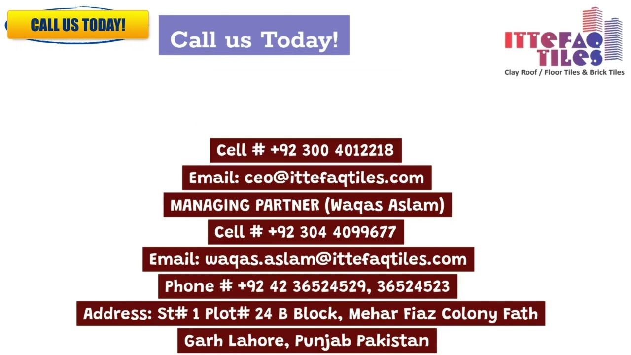 WELCOME TO ITTEFAQ TILES PAKISTAN