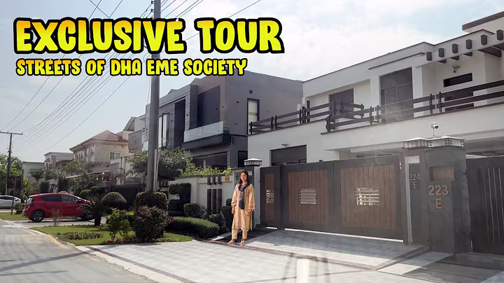 Drive Thru DHA EME Society Lahore 🇵🇰 Discovering Urban Elegance  #explorelahore
