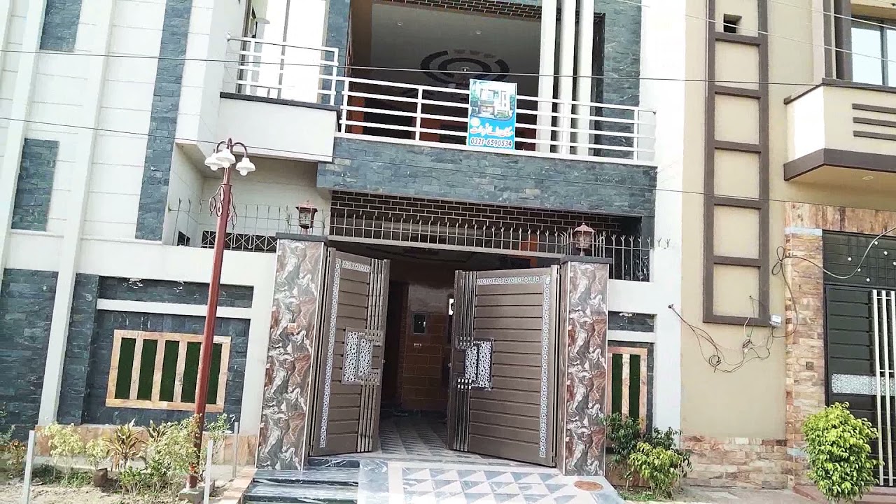 5 Marla Brand New Home For Sale.. Haji Park Kasur City