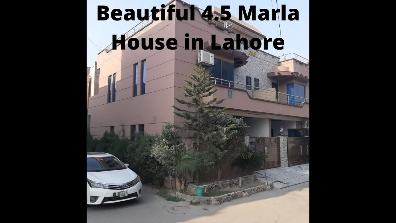 4.5 Marla Beautiful House Location Green Park Society Airport Road Lahore Contact:03218456661