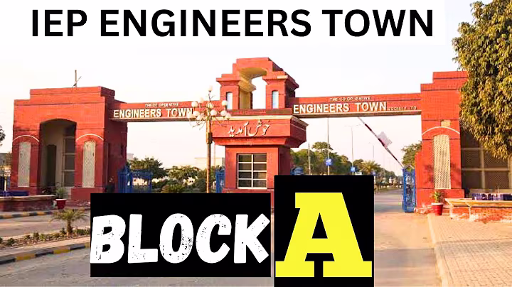 IEP ENGINEERS TOWN LAHORE BLOCK A | street tour and Detailed overview
