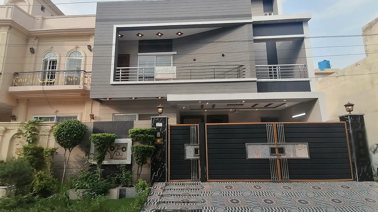 10 MARLA HOUSE FOR SALE IN  PUNJAB UNIVERSITY EMPLOYEES SOCIETY LAHORE