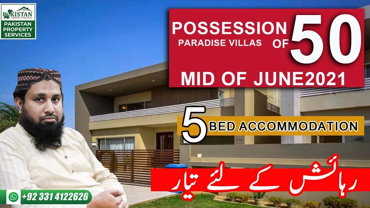 Paradise Villas Possession Announced | Bahria Town Karachi | Possession Notification Paradise Villas