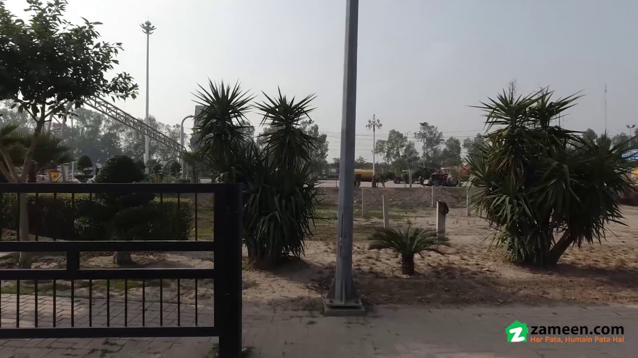 5.3 MARLA COMMERCIAL PLOT FOR SALE IN CANAL VALLEY MAIN CANAL BANK ROAD LAHORE