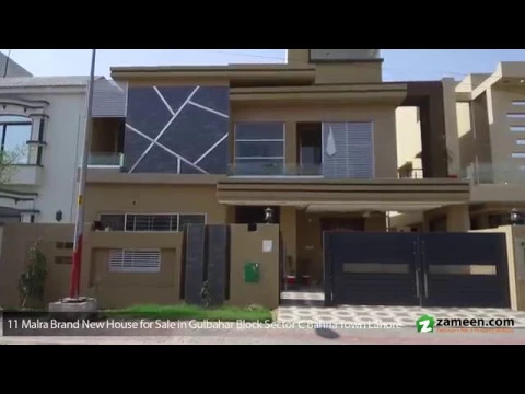 11 MALRA BRAND NEW HOUSE IS AVAILABLE FOR SALE IN GULBAHAR BLOCK SECTOR C BAHRIA TOWN LAHORE