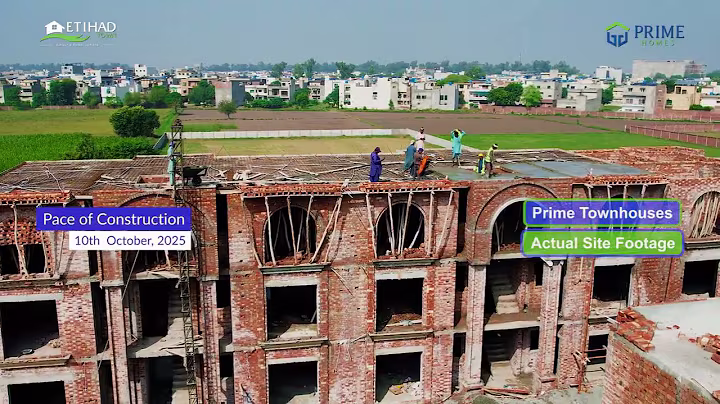 Prime Homes — Construction Update | October 2025 (Etihad Town Phase-1)