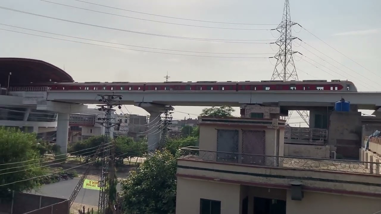 Orange Line Metro Train - Awan Town, Lahore(2)