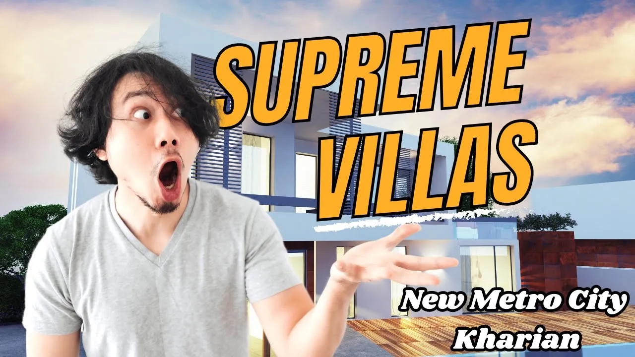 New Metro City Kharian Sarai Alamgir | Supreme Villas Luxury Revealed!