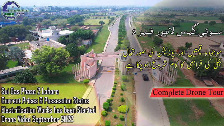 Sui Gas Phase 2 Lahore | Current Prices & Possession Status | Electrification Works has been Started