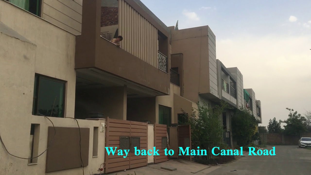 8 Marla Plot for Sale | Palm Villas Canal Road Lahore |