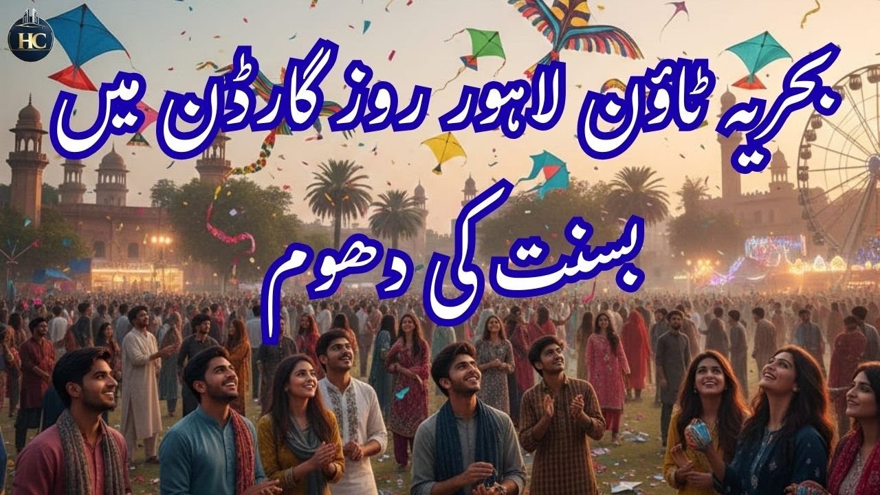 Basant 2026 in Rose Garden Bahria Town Lahore | ????? ???? ??? ???? ?? ????