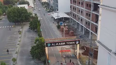 Drone View Of Al Kabir Town Phase 1