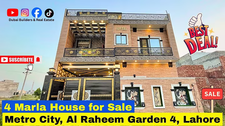 4 Marla House for Sale in Metro City | Al Raheem Garden Phase 4 Lahore