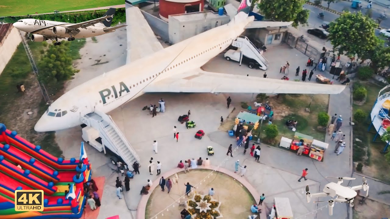 PIA Planetarium Drone Tour Lahore | Chauburji PIA Planetarium Lahore | Chauburji Airport Lahore