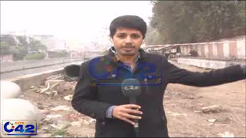 Bahar colony drain work could not be completed