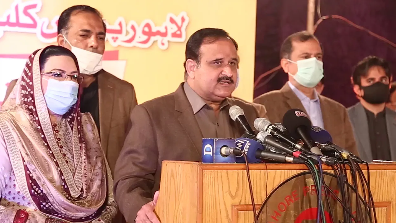 Chief Minister of Punjab Usman Buzdar Speech at Sahafi Colony in Lahore | PTI Official | 14 Dec 20